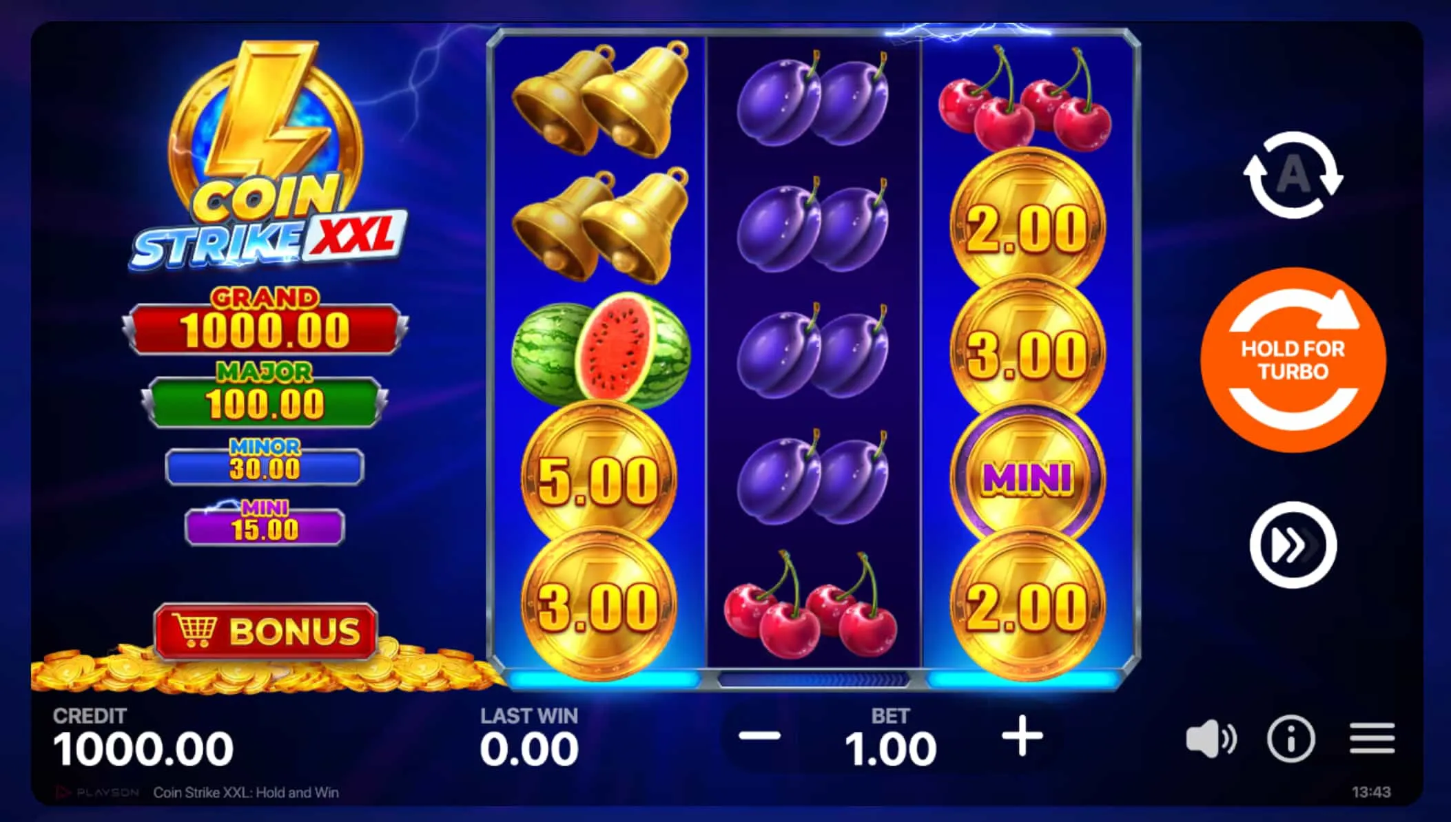 Jak działa Hold and Win w Coin Strike